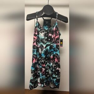 Summer Adjustable Romper 1pc Tropical Tulip Romper PJ NewJr LG Match UR Bestie!